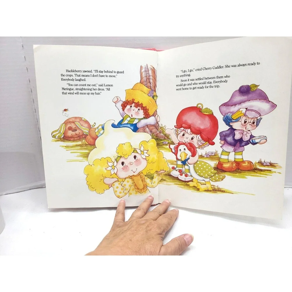 1983 Strawberry Shortcake & the Big Balloon Race Parker Brothers 1st Ed 1st Prin
